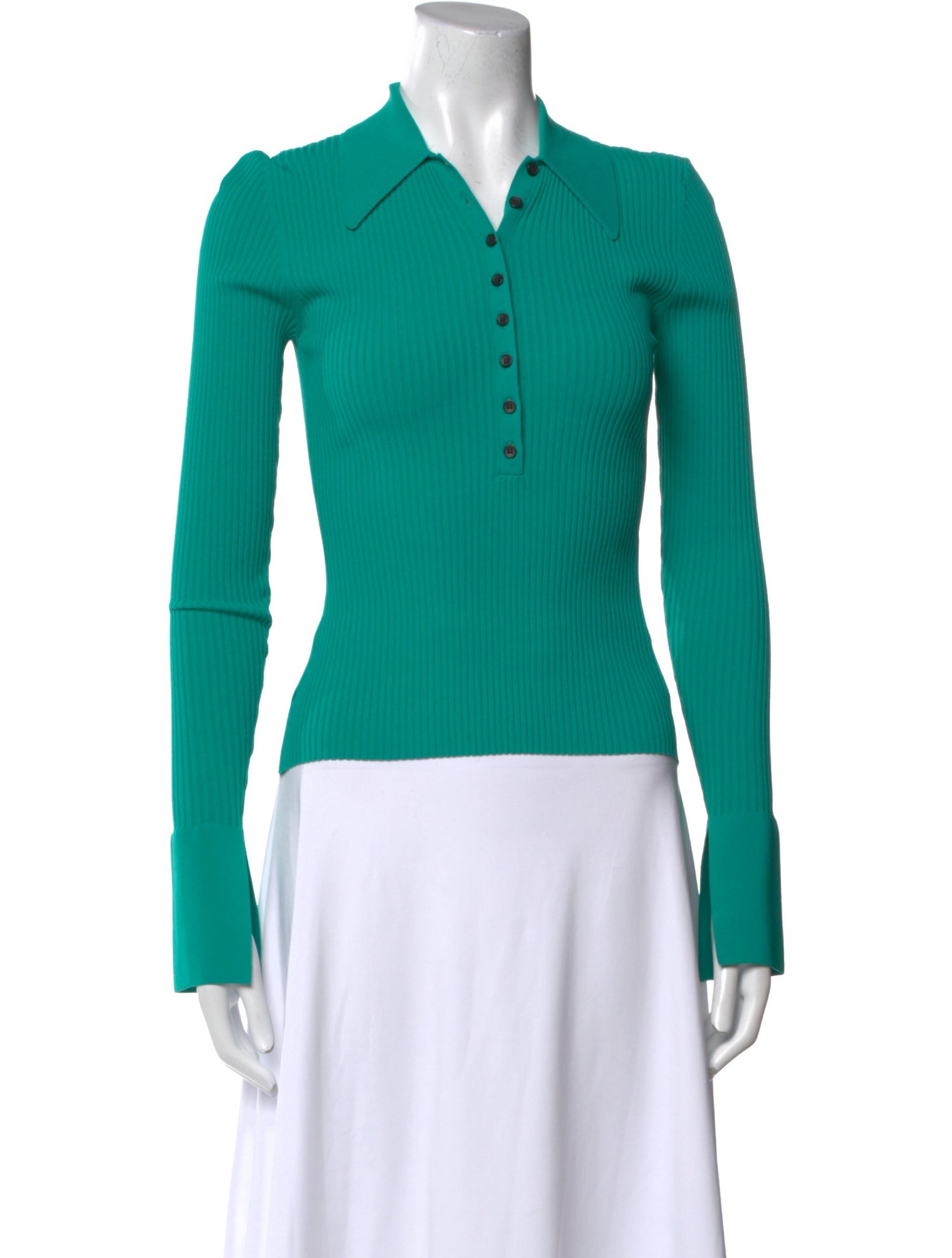 A.L.C. Long Sleeve Polo