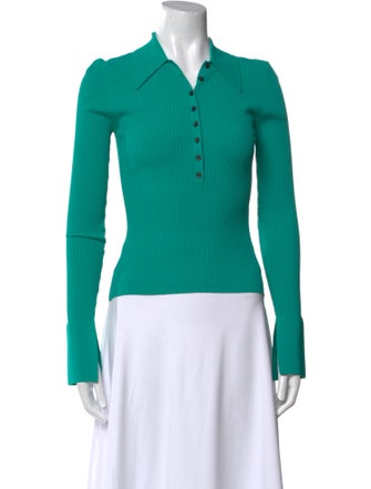 A.L.C. Long Sleeve Polo