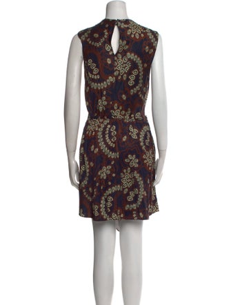 A.L.C. Floral Print Mini Dress