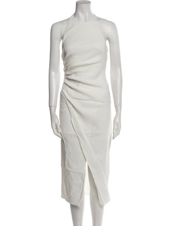 A.L.C. Crew Neck Midi Length Dress