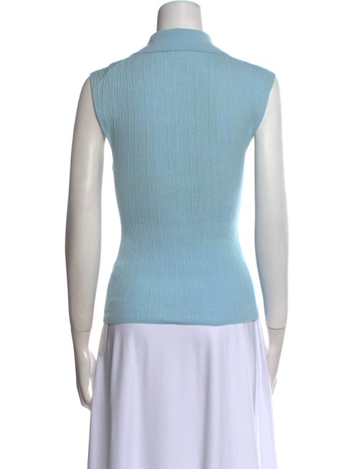 A.L.C. V-Neck Sleeveless Polo