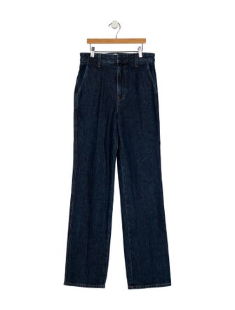 A.L.C. High-Rise Wide Leg Jeans