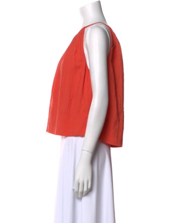 A.L.C. Halterneck Sleeveless Crop Top