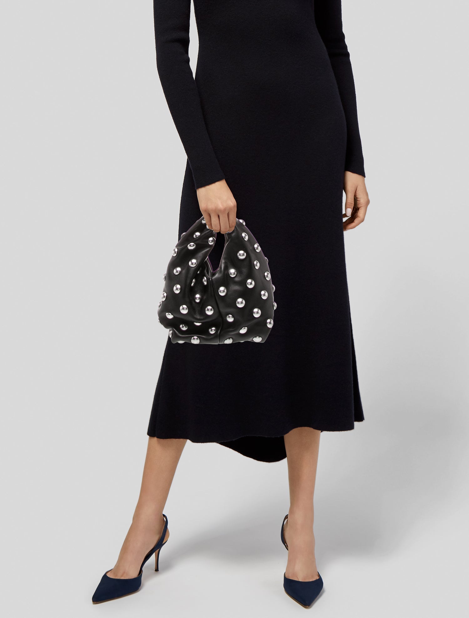 A.L.C. Leather Top Handle Bag