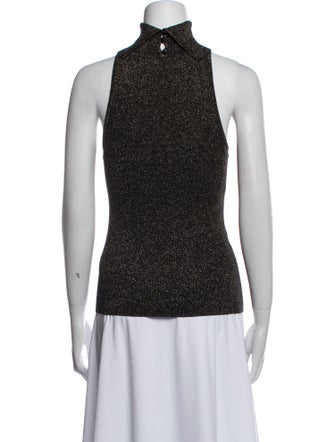 A.L.C. Merino Wool Printed Top