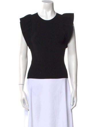 A.L.C. Crew Neck Sleeveless Top