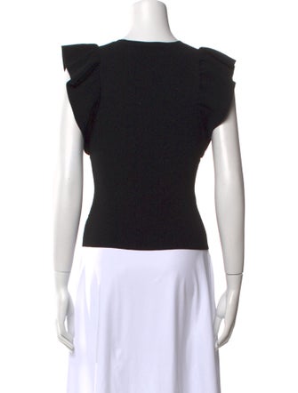 A.L.C. Crew Neck Sleeveless Top