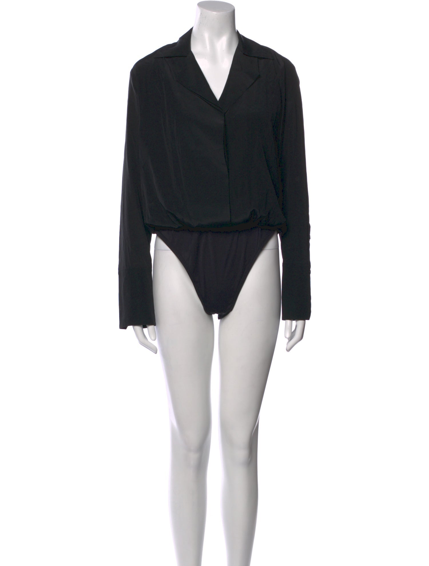 A.L.C. Silk V-Neck Bodysuit