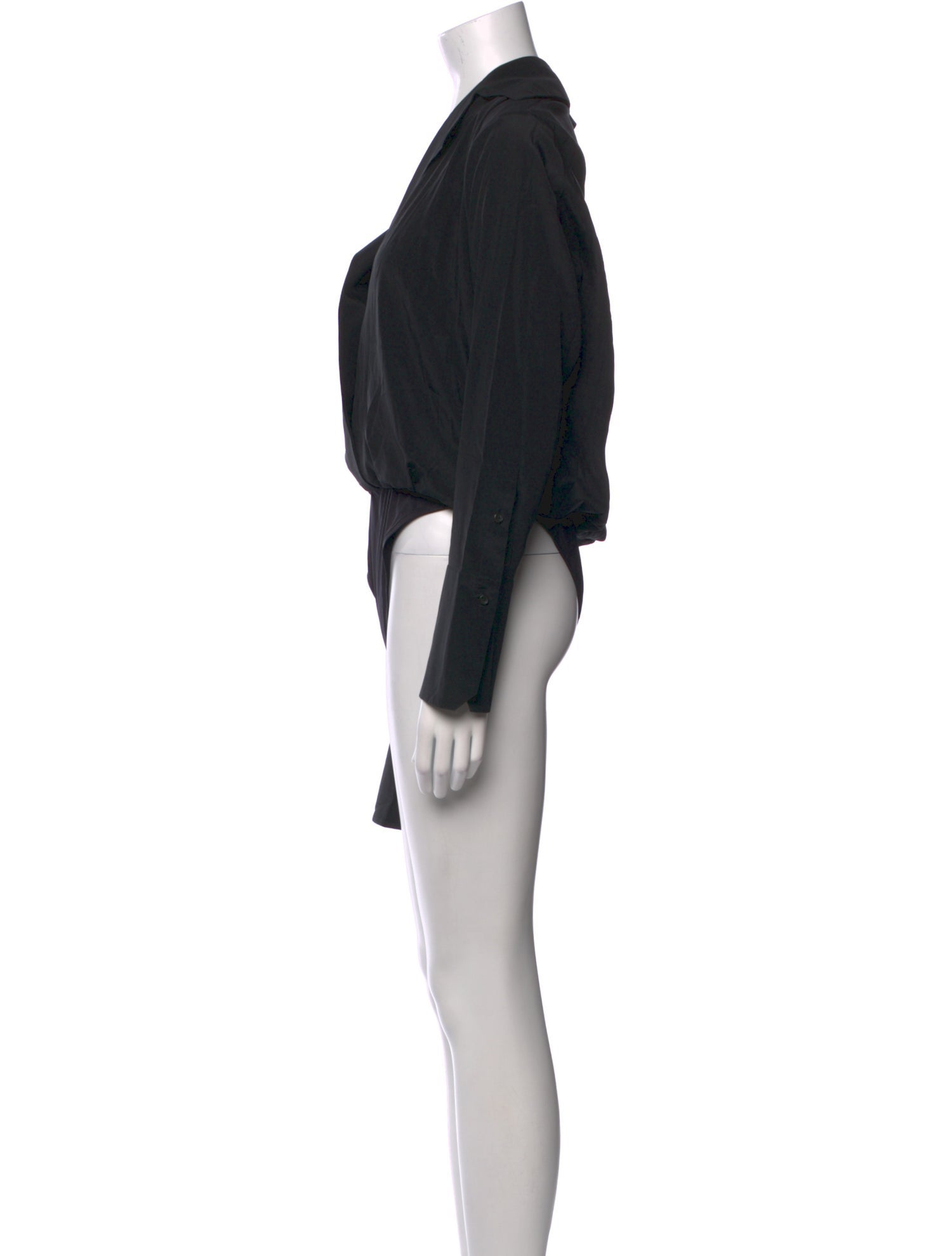 A.L.C. Silk V-Neck Bodysuit