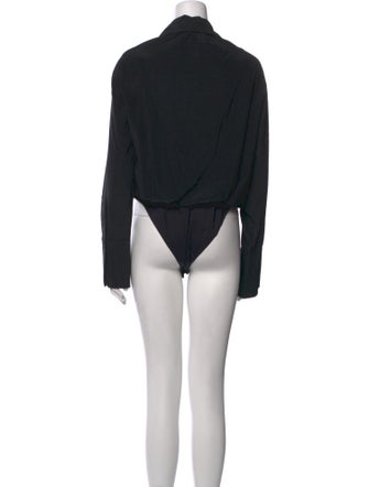 A.L.C. Silk V-Neck Bodysuit
