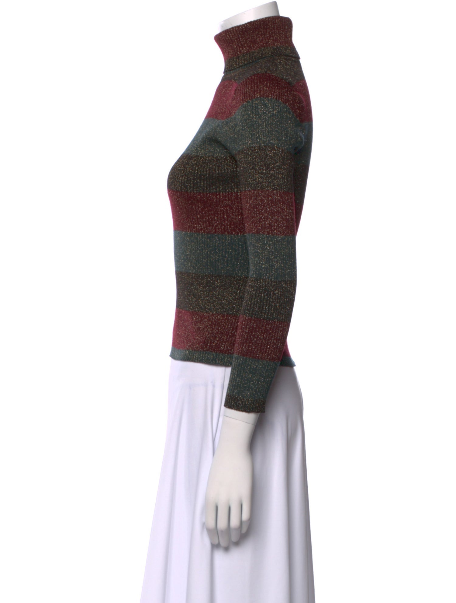 A.L.C. Merino Wool Striped Sweater