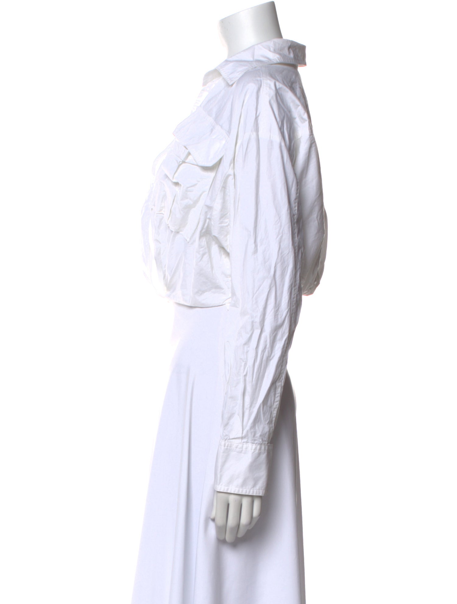 A.L.C. Long Sleeve Crop Top