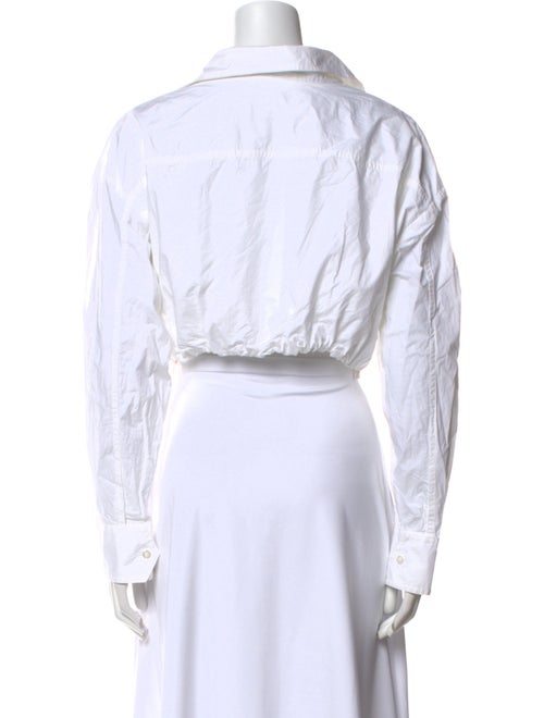 A.L.C. Long Sleeve Crop Top