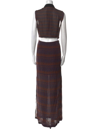 A.L.C. Silk Long Dress