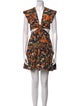 A.L.C. Printed Knee-Length Dress