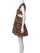 A.L.C. Printed Knee-Length Dress