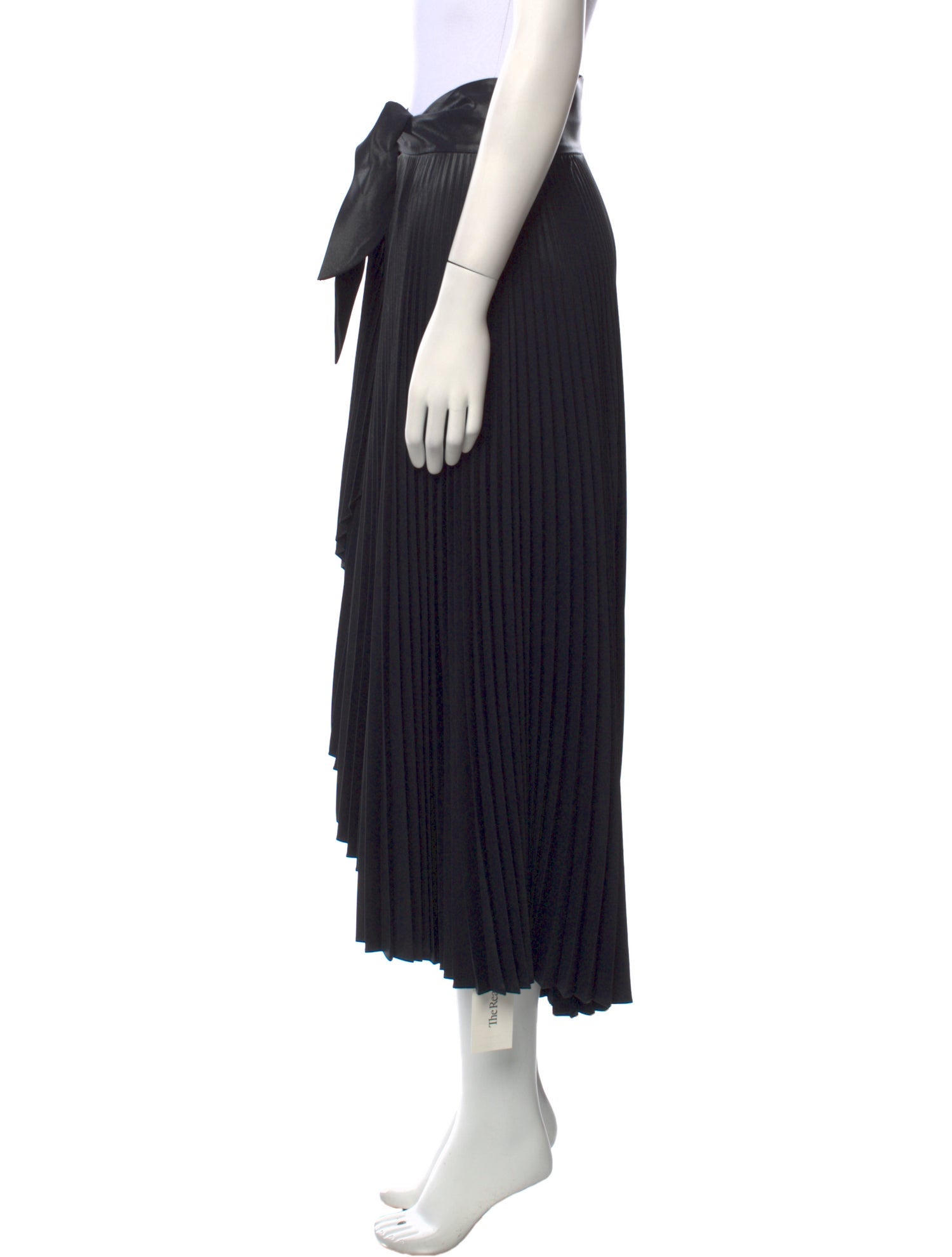 A.L.C. Pleated Accents Midi Length Skirt