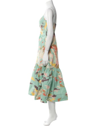 A.L.C. Printed Long Dress