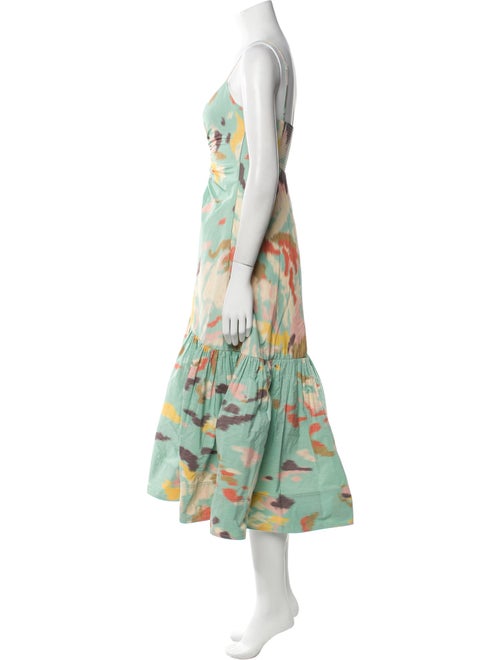 A.L.C. Printed Long Dress