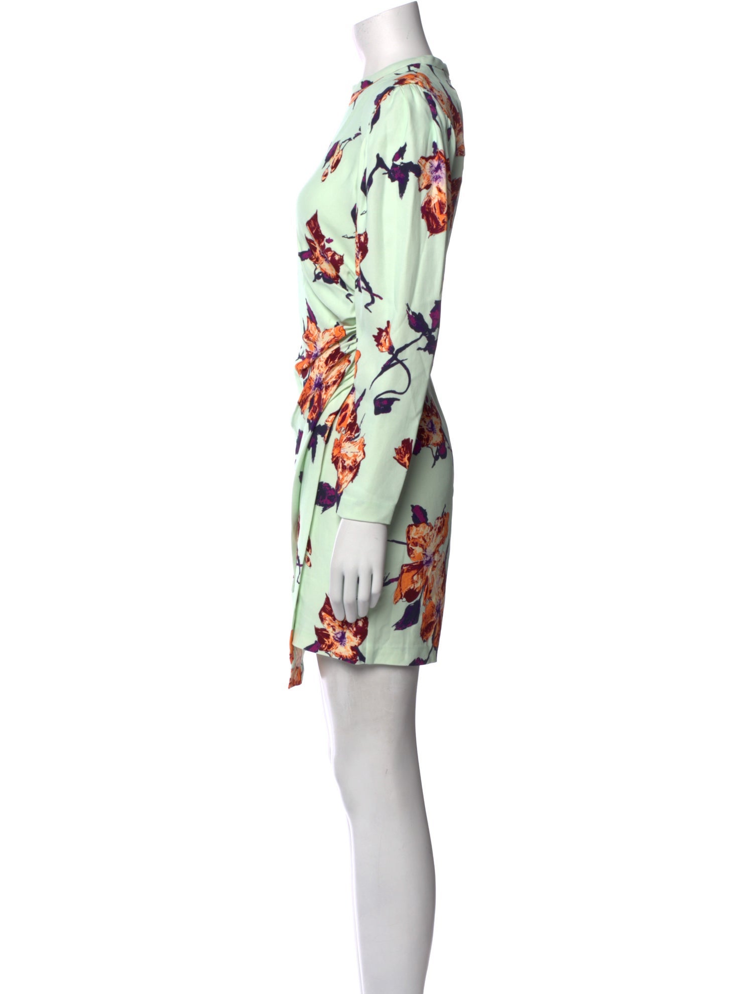 A.L.C. Floral Print Knee-Length Dress w/ Tags