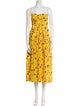 A.L.C. Floral Print Long Dress