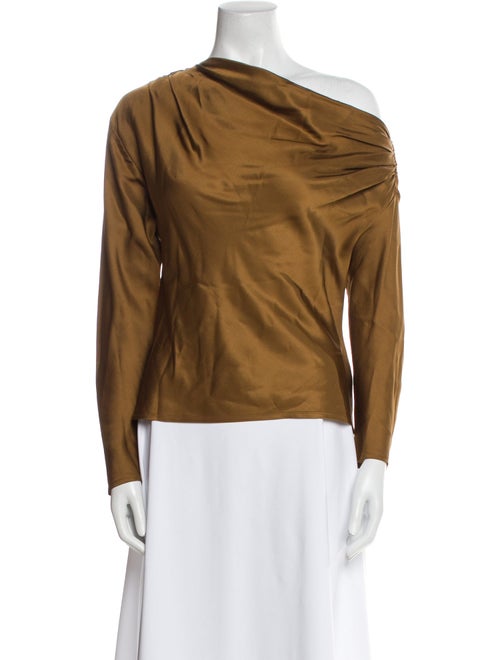 A.L.C. One-Shoulder Long Sleeve Top