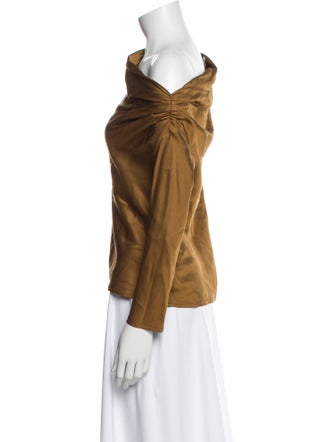 A.L.C. One-Shoulder Long Sleeve Top