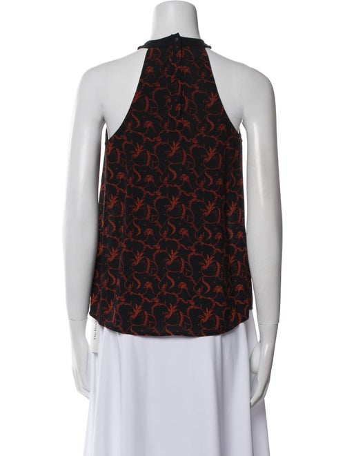 A.L.C. Silk Printed Blouse