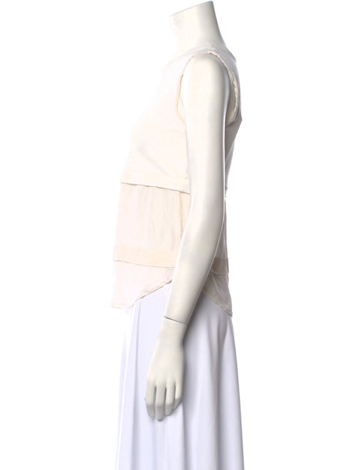 A.L.C. Crew Neck Sleeveless Top