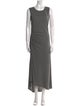 A.L.C. Scoop Neck Long Dress