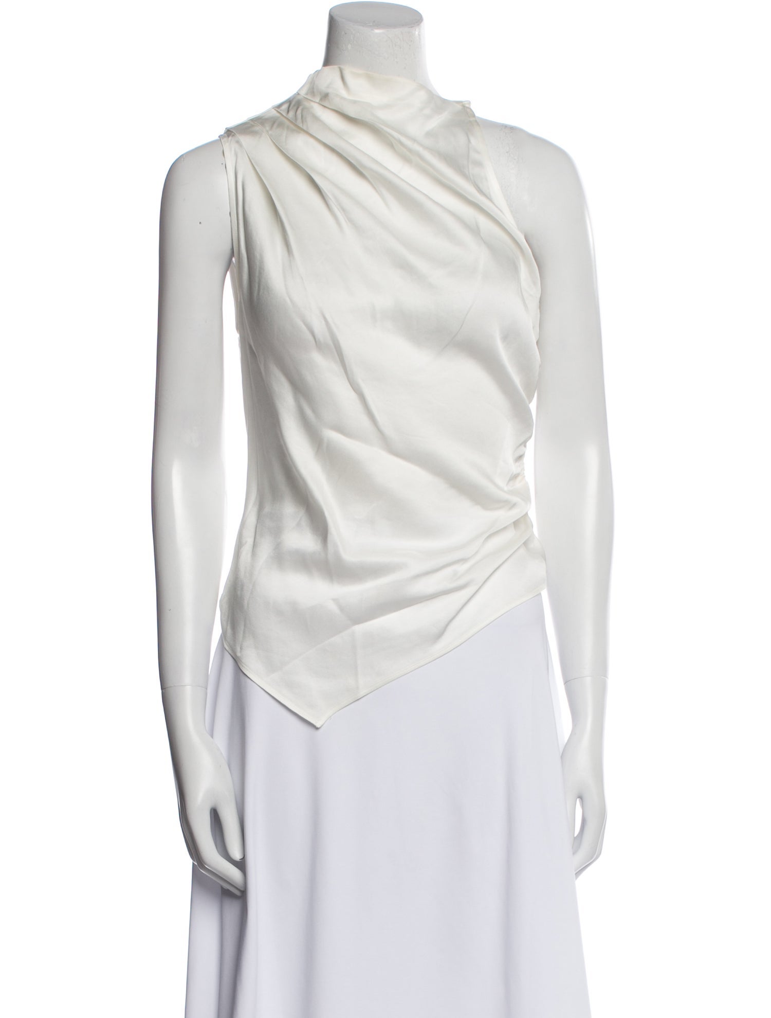 A.L.C. Cowl Neck Sleeveless Tunic