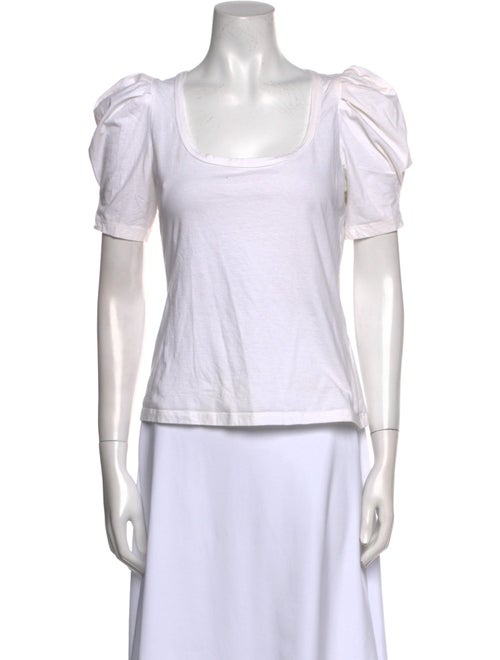 A.L.C. Scoop Neck Short Sleeve T-Shirt