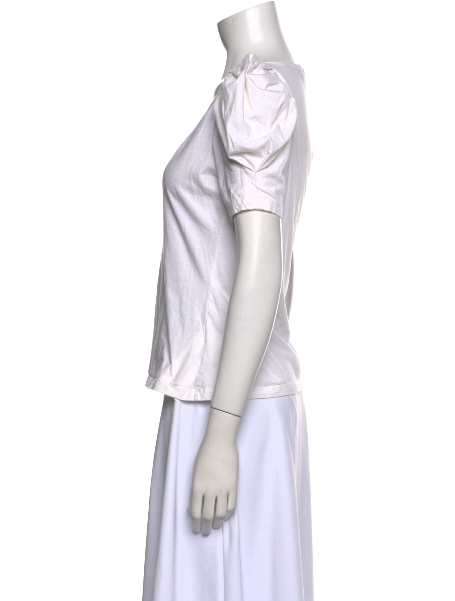 A.L.C. Scoop Neck Short Sleeve T-Shirt