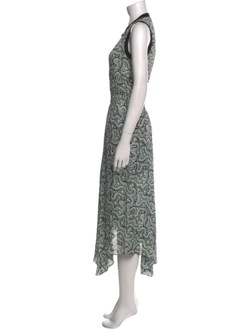 A.L.C. Printed Midi Length Dress