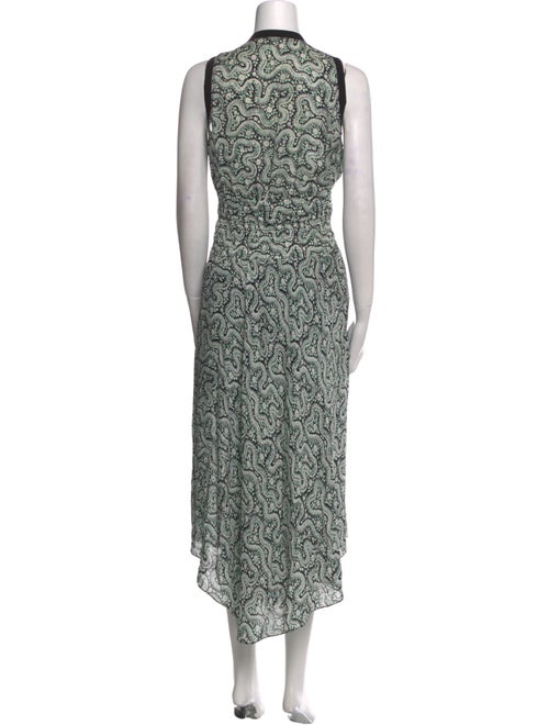 A.L.C. Printed Midi Length Dress