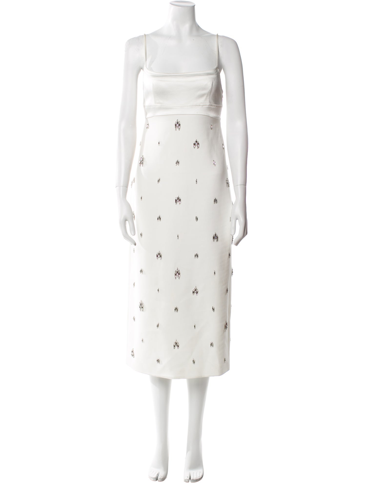 A.L.C. Square Neckline Midi Length Dress