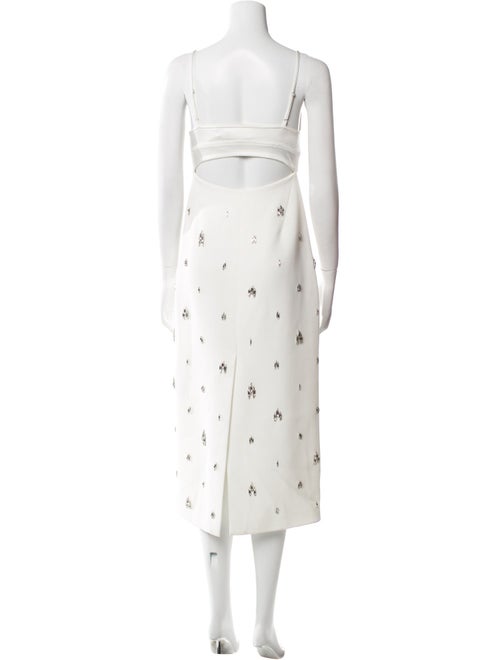 A.L.C. Square Neckline Midi Length Dress