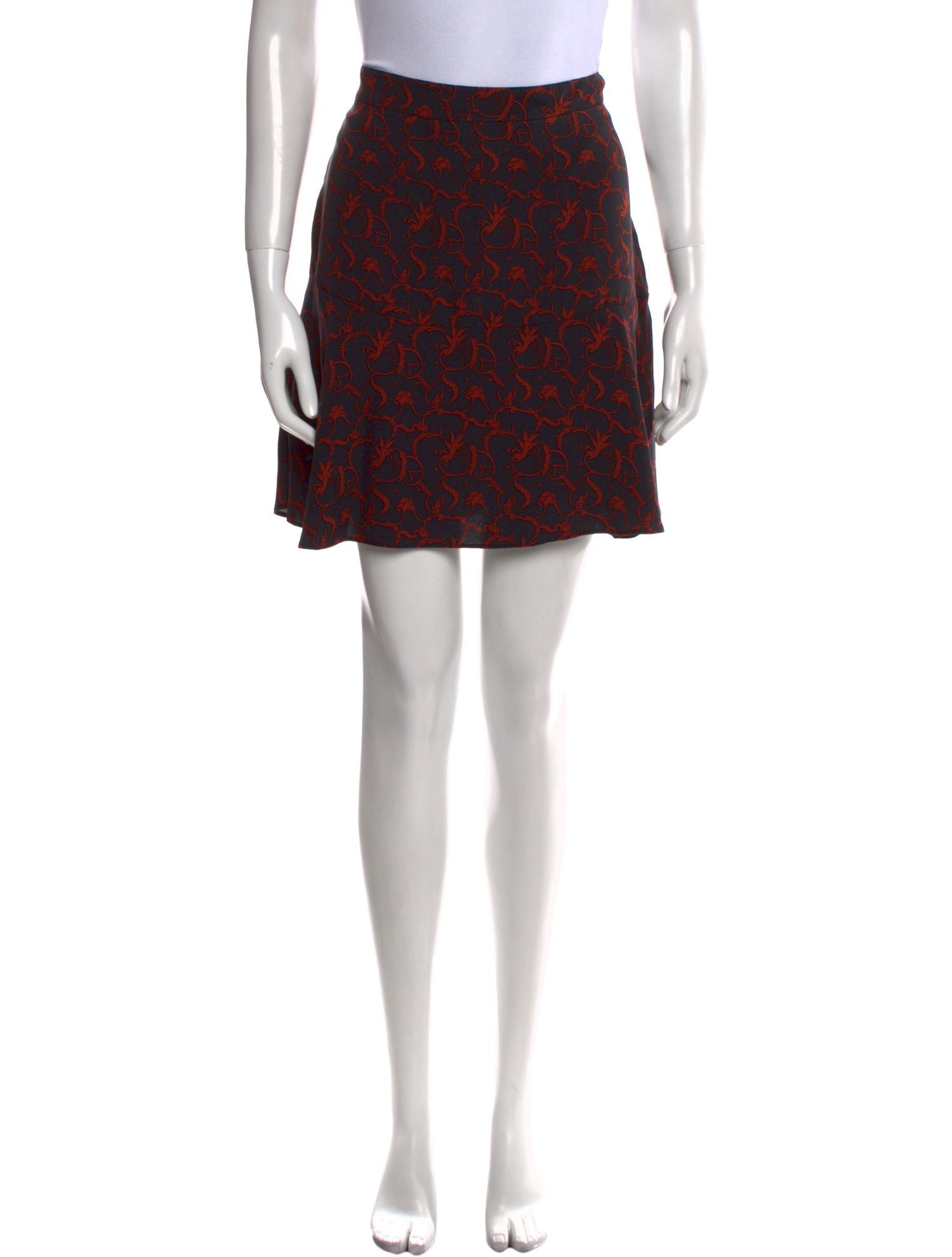 A.L.C. Silk Mini Skirt