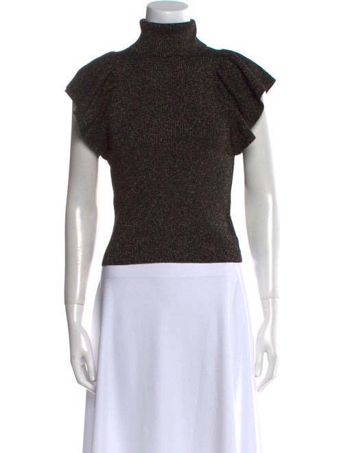 A.L.C. Merino Wool Mock Neck Sweater