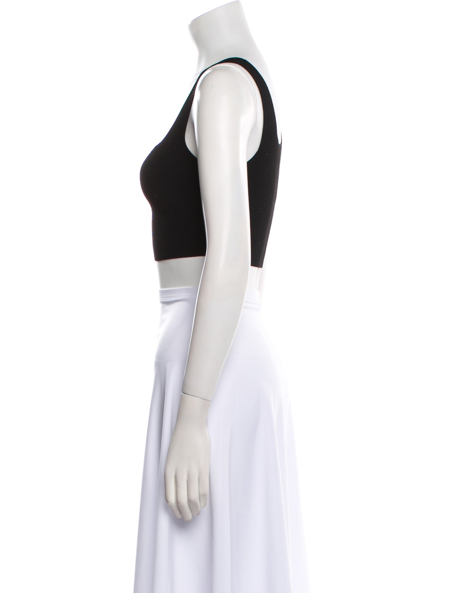 A.L.C. Square Neckline Sleeveless Crop Top