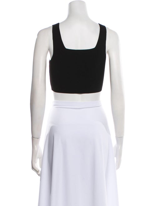 A.L.C. Square Neckline Sleeveless Crop Top