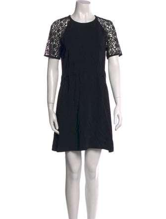 A.L.C. Crew Neck Mini Dress