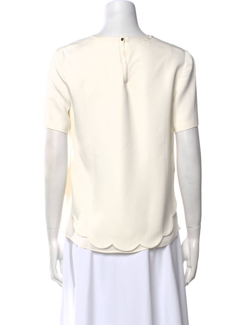 A.L.C. Crew Neck Short Sleeve Blouse