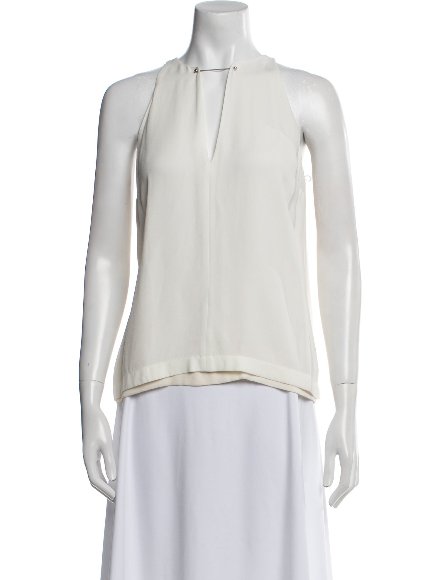 A.L.C. V-Neck Sleeveless Blouse