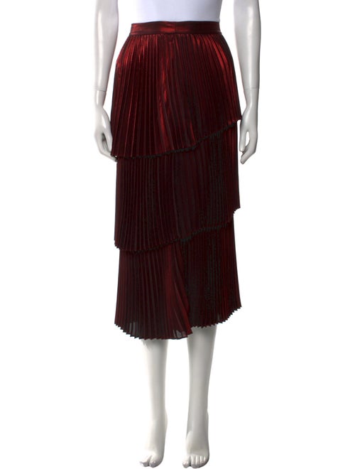 A.L.C. Glitter Accents Midi Length Skirt