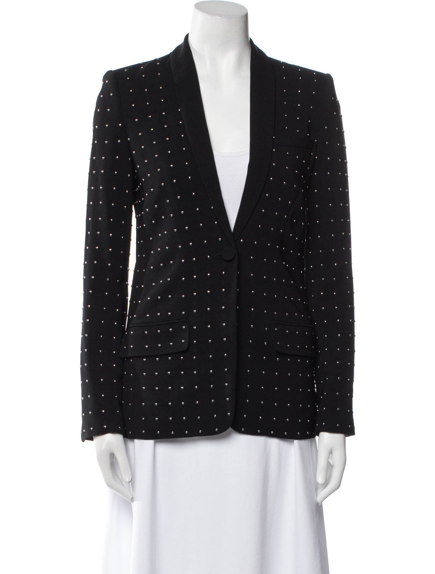 A.L.C. Polka Dot Print Blazer
