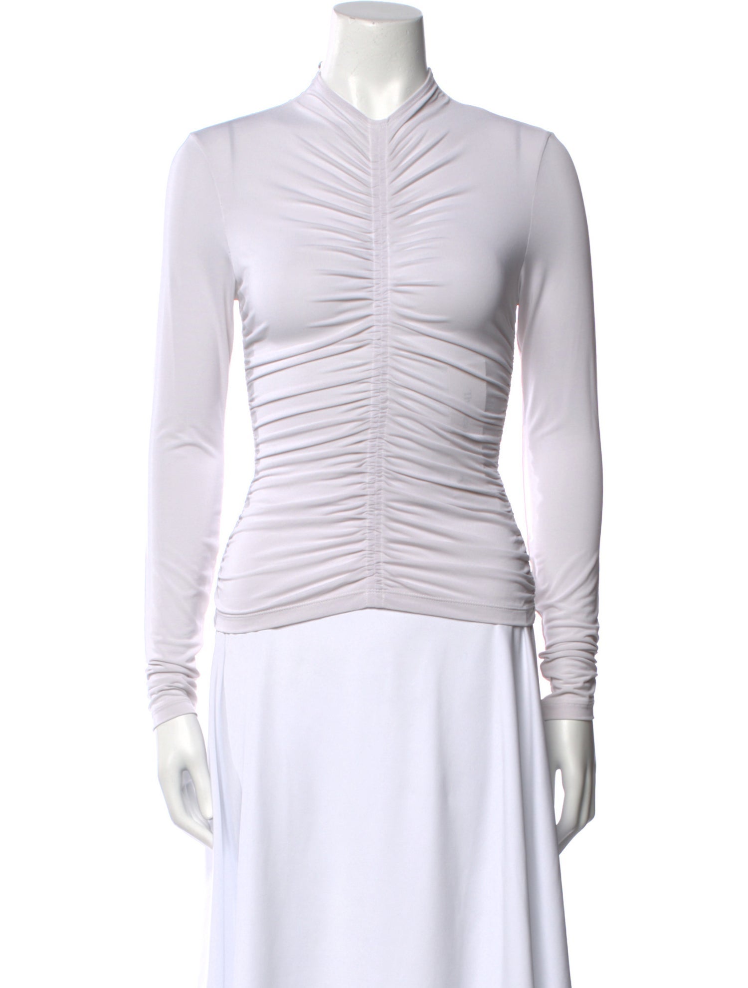 A.L.C. Mock Neck Long Sleeve Top