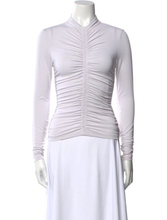 A.L.C. Mock Neck Long Sleeve Top