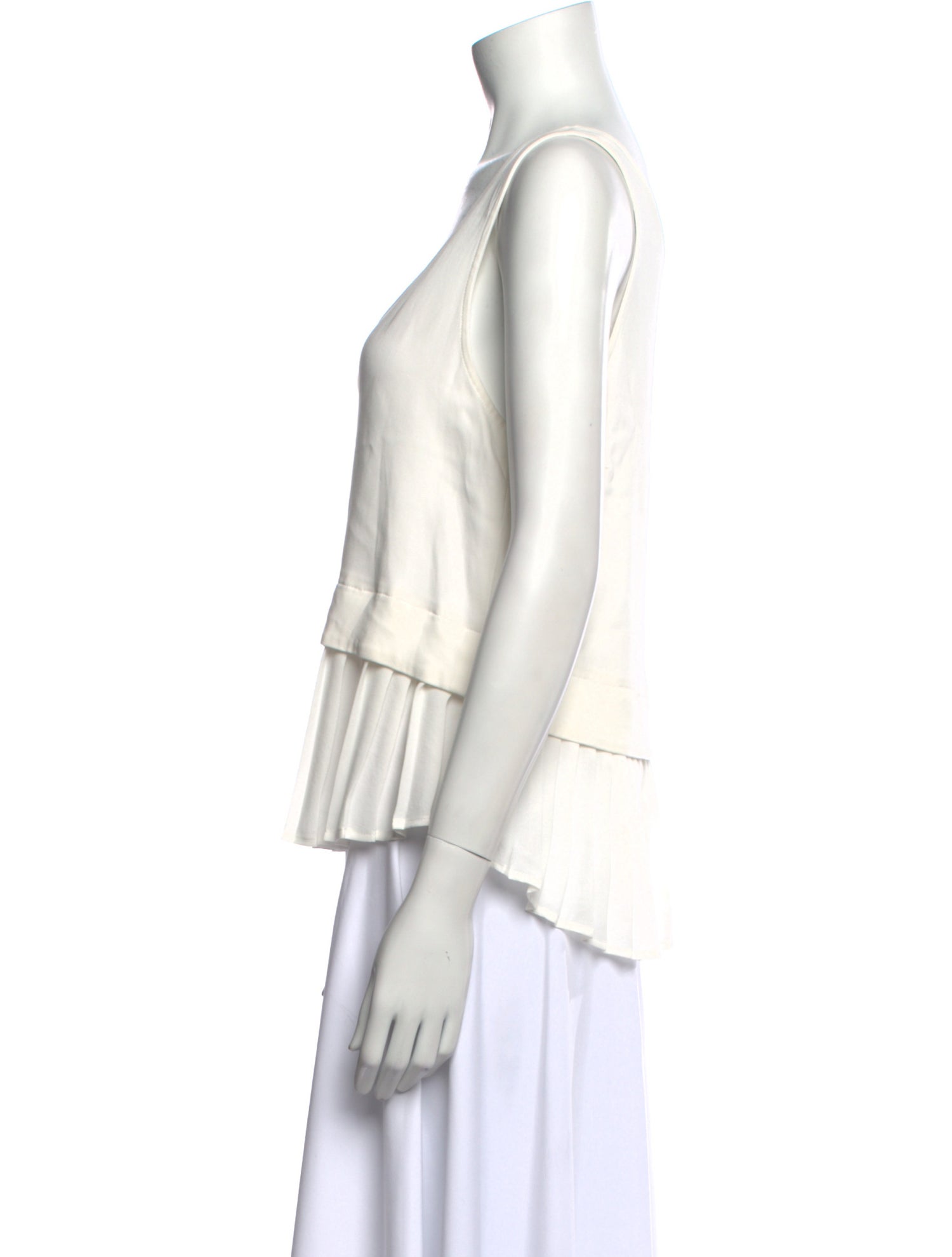 A.L.C. V-Neck Sleeveless Blouse