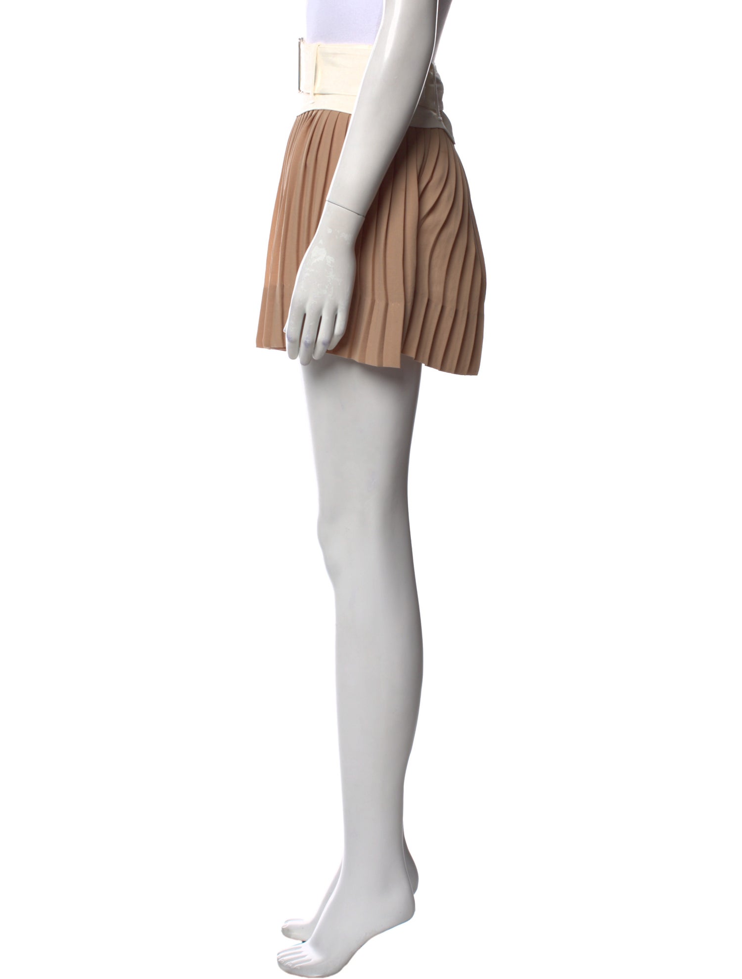 A.L.C. Pleated Accents Mini Skirt